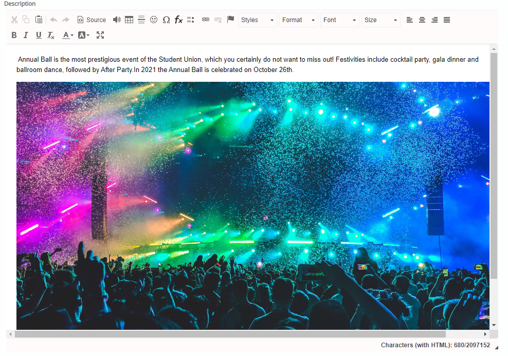A large crowd of people at a concert Description automatically generated with medium confidence