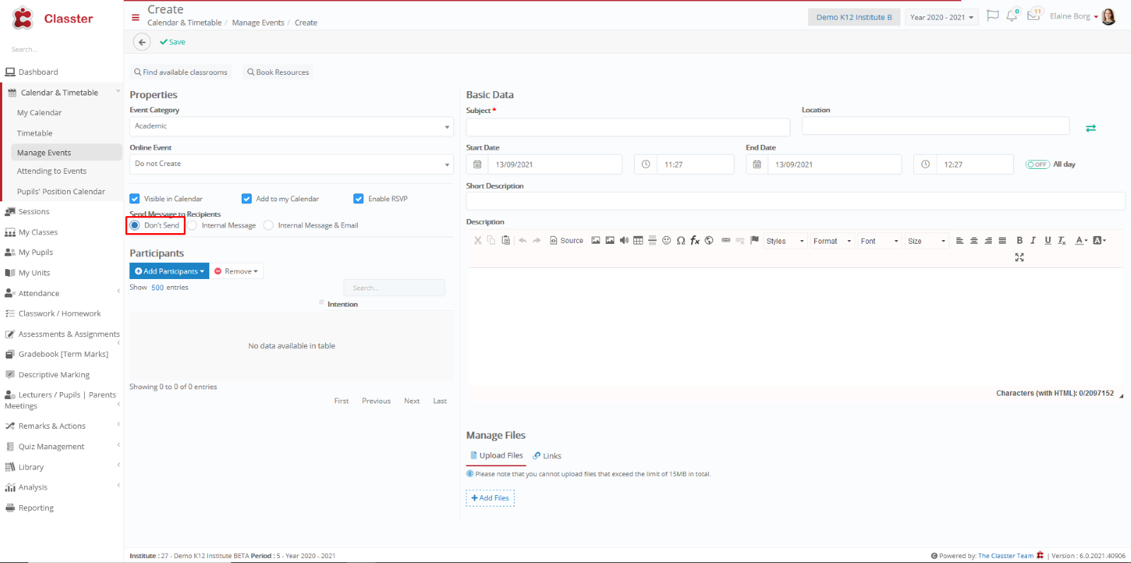 Graphical user interface, application, Teams Description automatically generated