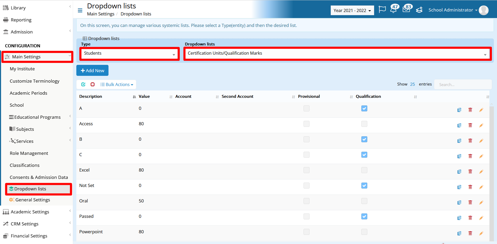 Graphical user interface, table Description automatically generated